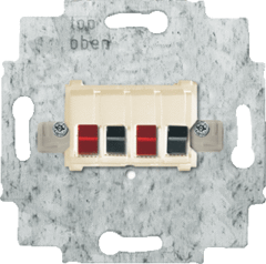 Busch Jaeger 2CKA000230A0402 - basiselement luidsprekeraansluiting 0248/02-101