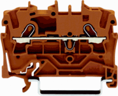 Wago 2001-1202 - 20011202 - 2-dr-fm-klem oranje