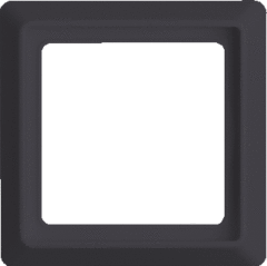 Busch Jaeger 2CKA001730A0225 - afdekraam 1-voudig 2101-35 antraciet a44