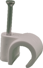 Mepac 421303 - spijkerclips sp8/10w wit doos 100 stuks