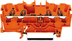 Wago 2002-1402 - 20021402 - 4-dr-fm-klem oranje