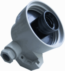 Corodex 2230494GM - 494GM - kabelarmatuur (stalarmatuur) 494 3-standen grijs