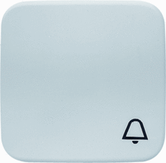 Busch Jaeger 2CKA001731A0280 - wipplaat 2520 ki 212 si symbool bel creme