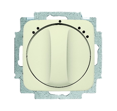 Busch Jaeger 2CKA001164A0136 - schakelaar 3-standen + afdekplaat 2711ucdrl-212si creme