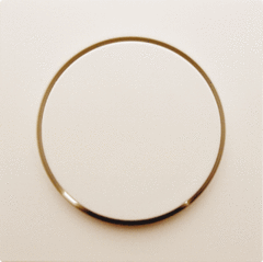Berker 11378982 - inzetplaat druk/draai dimmer + knop creme wit glanzend s1