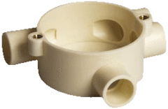 Attema 2201 - t-doos 5/8 2xrechts zonder deksel