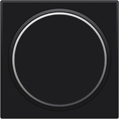 Niko 122-64006 - inzetplaat dimmer drukknop antraciet intense