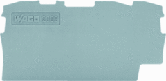 Wago 2002-1391 - 20021391 - afsluit-en tussenpl grijs