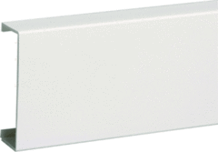 Attema AT9238 - 9238 - k40 afdekprofiel symmetrisch wit lengte 2mtr