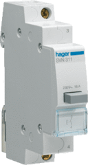 Hager SVN311 - pulsdrukker 1maak 16a