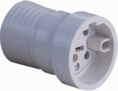 ABL SURSUM 2206-110 - 2206110 - perilex contra stekker 16a wit