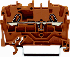 Wago 2002-1202 - 20021202 - 2-dr-fm-klem oranje