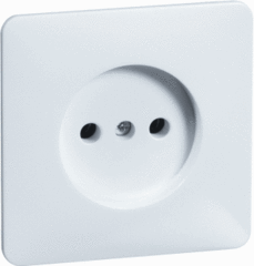 Peha 00404321 - wandcontactdoos 1-voudig zonder randaarde 80.1960.02 levend wit