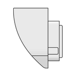 Niko montagebeugel 390-20050 tbv bewegingsmelder 550-20200