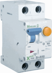 Eaton 236633 - aardlekautomaat 16a 30ma 1p+n pkn6-16/1n/b/003