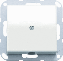 Jung AS590AWW - inzetplaat kabelinvoer alpine as500 (opening 8mm voor kabels)