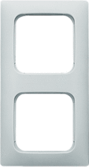 Busch Jaeger 2CKA001725A1495 - afdekraam 2-voudig 2512-214k-102 reflex si