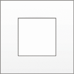 Niko 120-76100 - Intense afdekraam 1-voudig wit