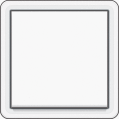 Niko 701-31200 - waterdichte schakelaar 2-polig hydro wit (bodemdeel apart bestellen)