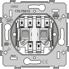 Niko 170-75915 - rolluik schakelaar basiselement