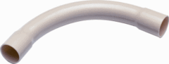 Wavin 4611044000 - pvc bocht 1 (duims 25mm) creme