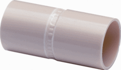 Wavin 4610044000 - pvc mof 1 (duims 25mm) creme