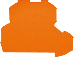 Wago 2002-2292 - 20022292 - afsluitplaat oranje