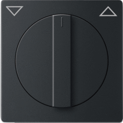 Busch Jaeger 2CKA001710A3894 - bedieningsknop jaloezie schakelaar mat zwart 1740-885