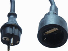 Ratio 2705 - verlengkabel randaarde 3x1.5mm2 neopreen 5 meter