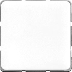 Jung CD594-0WW - blindplaat klem alpin wit