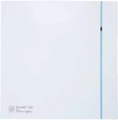 Soler & Palau 5210603200 - toiletventilator sil100crz design wit (met instelbare timer)