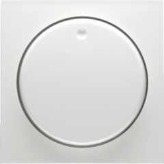 Peha 00318413 - centraalplaat met knop badora levend wit