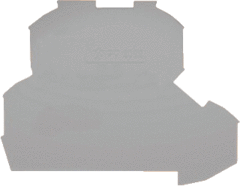 Wago 2002-2291 - 20022291 - afsluitplaat grijs