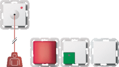 Gira 291403 - 834 MiVa Systeem 55 kamer/zusterpost oproepsysteem