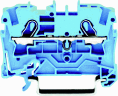 Wago 2004-1204 - 20041204 - 2-dr-fm-klem blauw