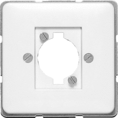 Jung CD568WW - inzetplaat audio alpine wit cd