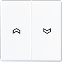 Jung A595PWW - wip jaloezie alpin wit a500