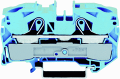 Wago 2016-1204 - 20161204 - 2-dr-fm-klem blauw