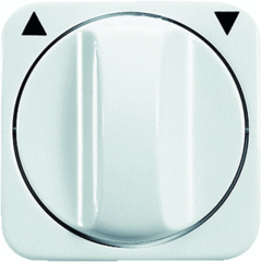 Busch Jaeger 2CKA001753A2264 - inzetplaat jaloezie 2542dr-214 rsi alpin wit