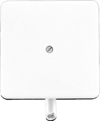 Jung CD590AWW - CD 590 AWW - kabelinvoer inzetplaat alpine wit cd