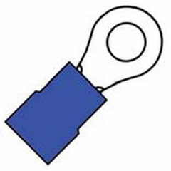 Klemko 100730 - Perskabschn ring kabelschoen a2553r 2,5 ds100