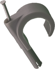 Mepac 421415 - plugclip 16/19grijs doos 100 stuks
