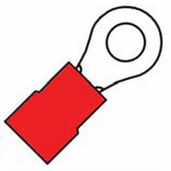 Klemko 100190 - Perskabschn ring kabelschoen a1532r 1,5 ds100