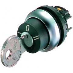 Eaton 216900 - sleutelschakelaar m22-wrs3 3s6 vergrendelend (met 1 sleutel)