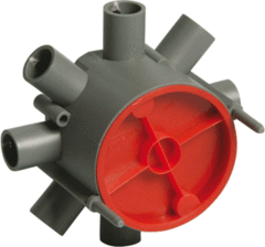 Attema 4814 - centraaldoos pc55 penvast 16mm 8414