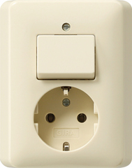 Gira 017601 - combinatie wcd randaarde / wissel cwg