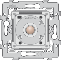 Niko 170-74001 - drukknop 6a verlichting basis