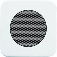 Busch Jaeger 2CKA008200A0077 - inzetplaat luidspreker 8253-214 alpin wit rs