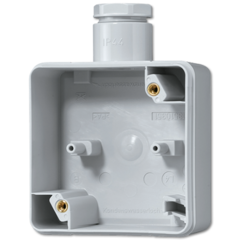 Jung 851 - bodemdeel 1-voudig 1xpg16 wartel wg800