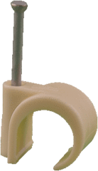 Mepac 421325 - spijkerclips sp16/19c creme doos 100 stuks